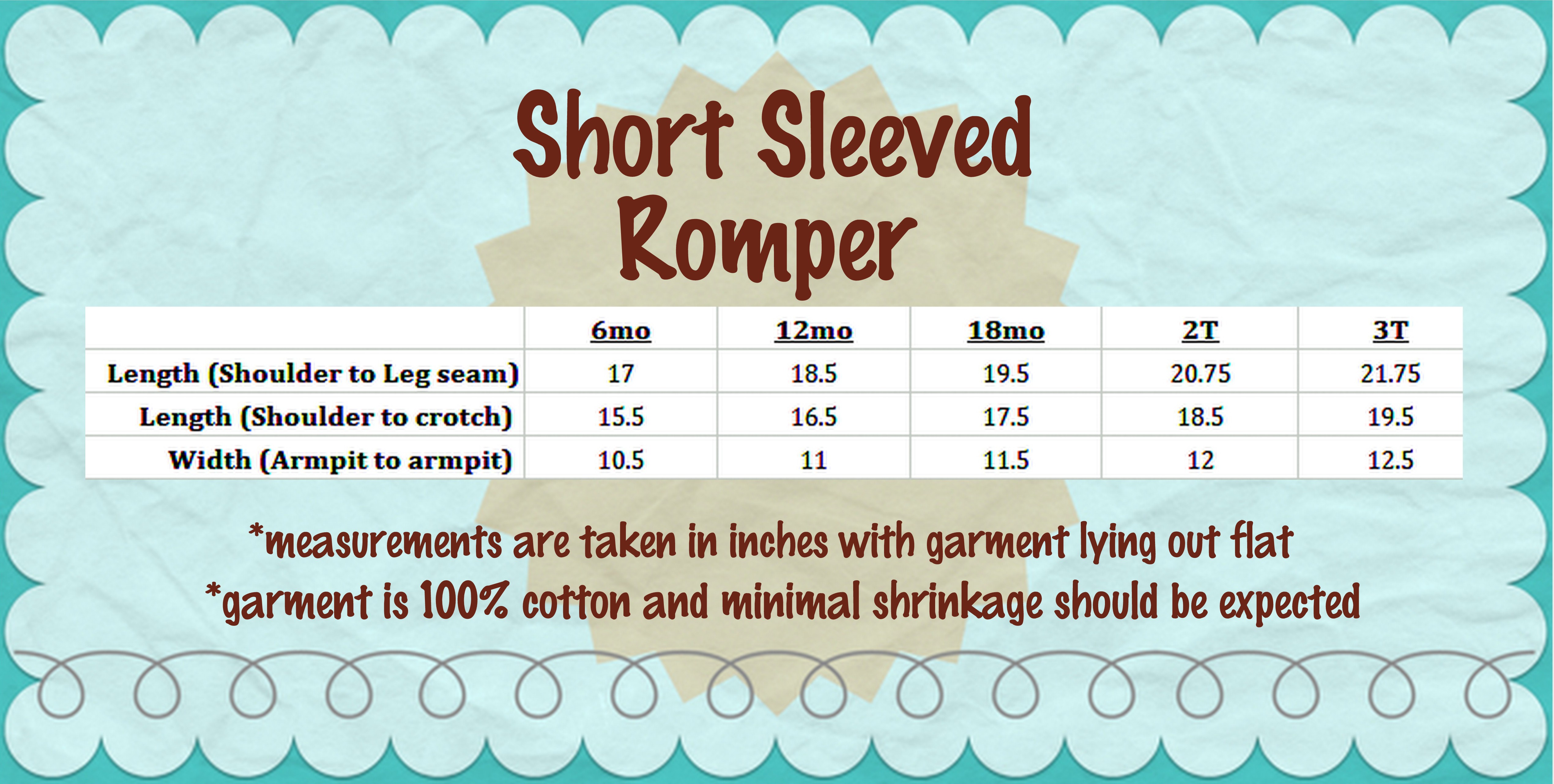 Blank Boy\'s Short Sleeved Romper